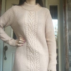 soft cozy sweater dress